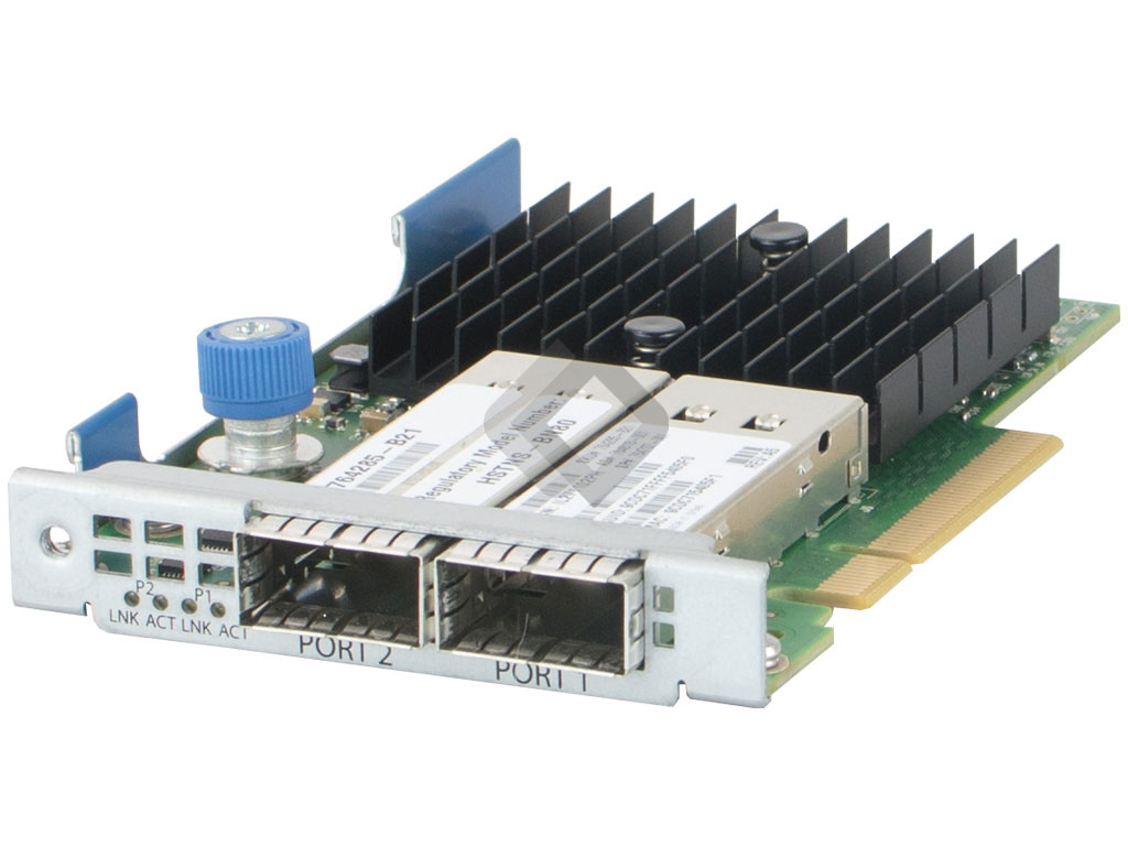 HPE NIC Dual Port 10GbE/40GbE 544+FLR-QSFP Adapter, 764285-B21, 764737-001
