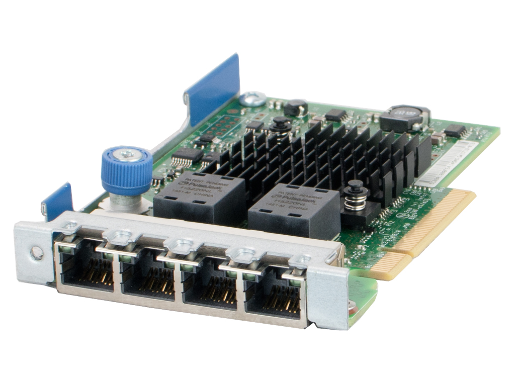 HPE NIC Quad Port 1GbE 366FLR PCI-E LOM, 665240-B21, 669280-001