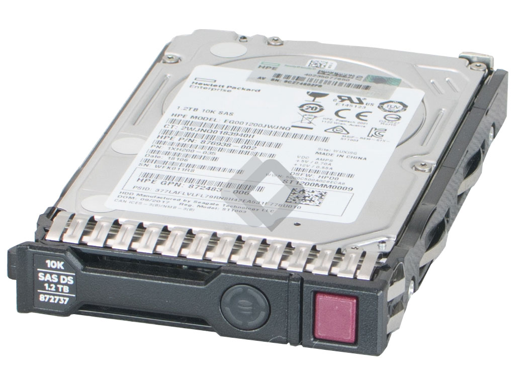 HPE HDD 1.2TB 12G SAS 10K 2.5 DS SC, 872479-B21, 872737-001