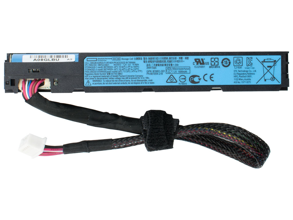 HPE 96W Smart Storage Battery with 260mm Kabel für ML350-G10, P01367-B21, 878644-001