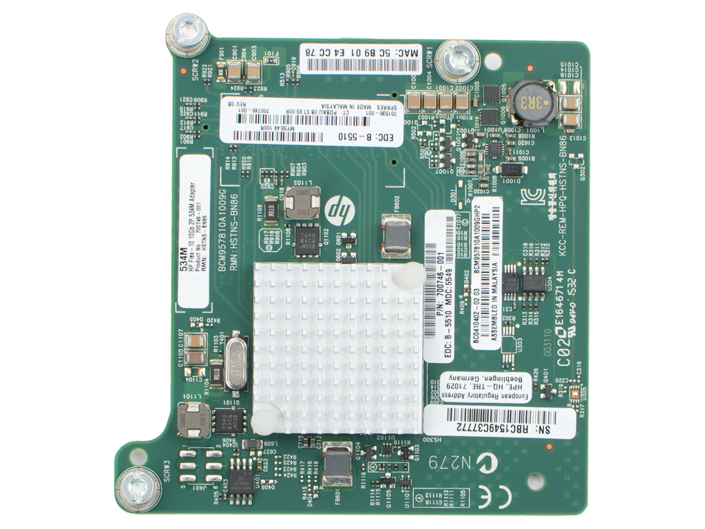 HPE 560FLR 10GbE Dual Port Netzwerkkarte
