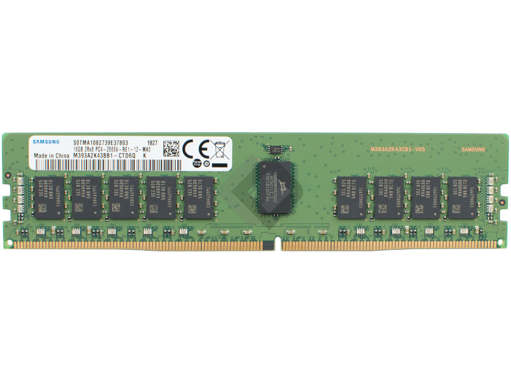 DELL RAM 16GB DDR4 2Rx8 PC4-2666V-R Dimm ECC REG, 0VM51C