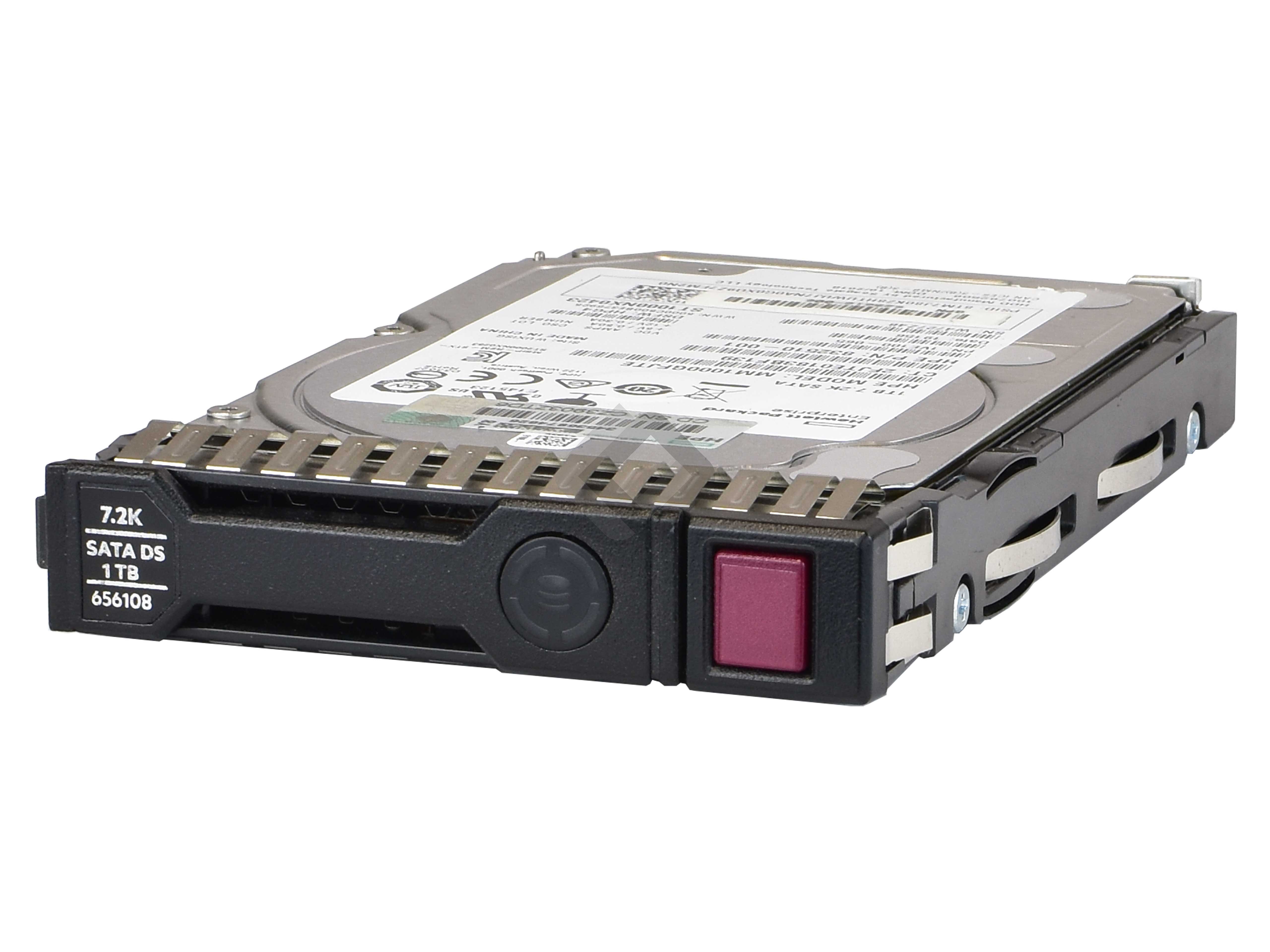 HPE HDD 1TB 6G SATA 7.2K 2.5 MDL SC, 655710-B21, 656108-001