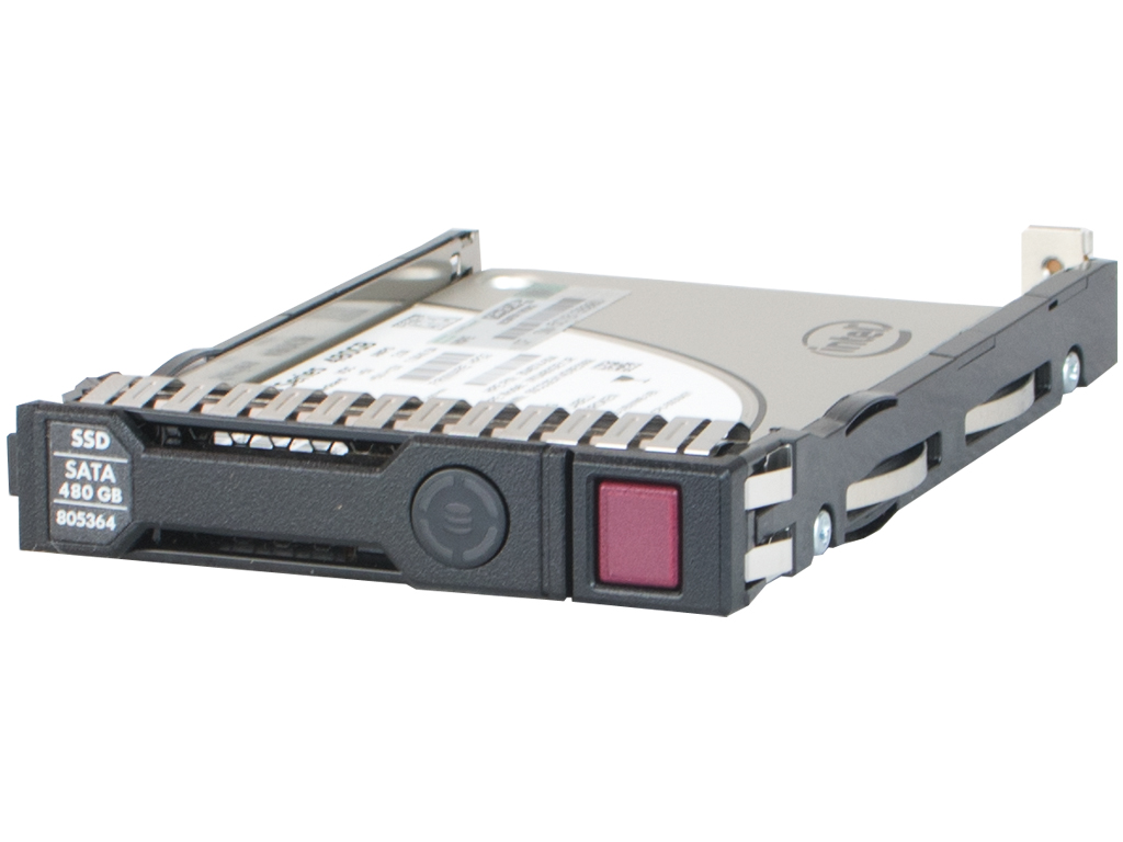 HPE SSD 480GB 6G SATA SC - 0 Hours, 804593-B21 , 805364-001