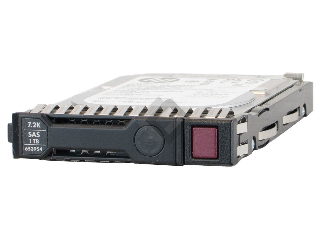 HPE HDD 1TB 6G SAS 7.2K 2.5 MDL SC, 652749-B21, 653954-001