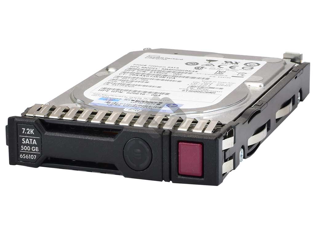 HPE HDD 500GB 6GB SATA 7.2K 2.5 MDL SC, 655708-B21, 656107-001
