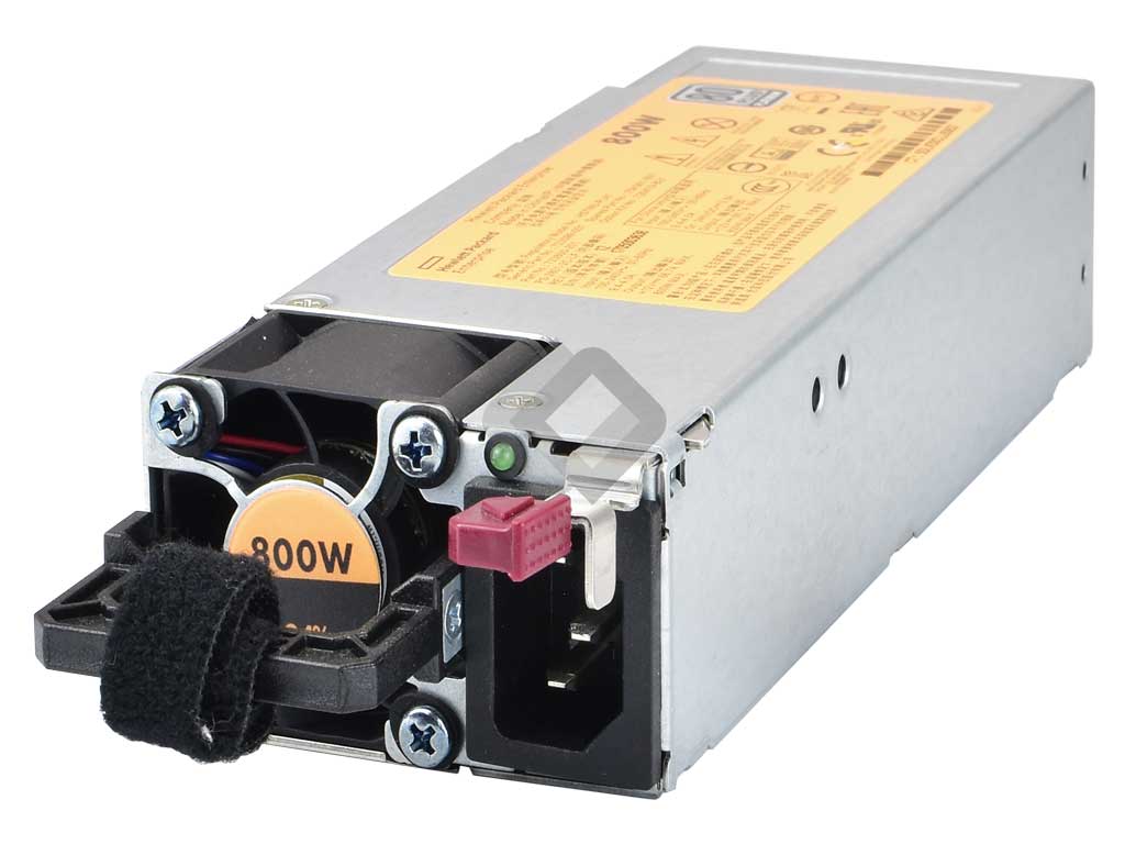 HPE PSU 800W DL360/DL380/ML350-G9 Platinum, 720479-B21, 754381-001