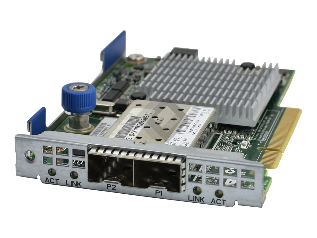 HPE NIC Dual Port 10GbE 534FLR-SFP+ PCI-E LOM , 700751-B21, 701531-001