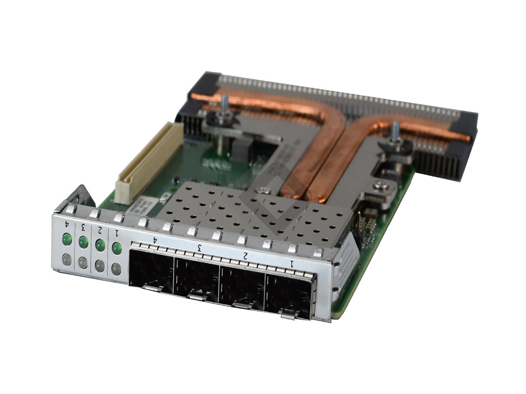 DELL NIC Quad Port 10GbE SFP+ Intel X710-DA4 Daughter Card PCI-E, 068M95