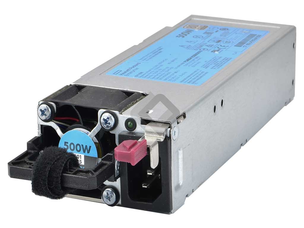 HPE PSU 500W DL360/DL380/ML350-G9 Platinum, 720478-B21, 754377-001