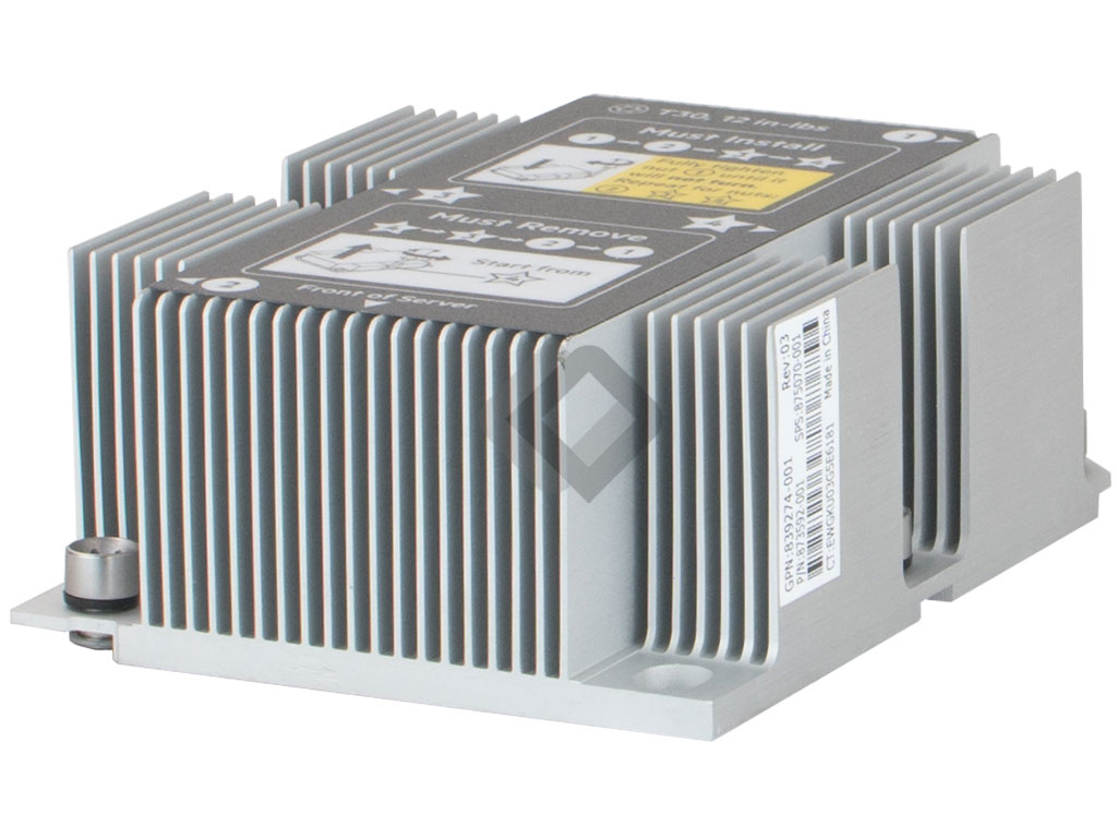 HPE CPU Heat Sink / DL380-G10, 875075-001