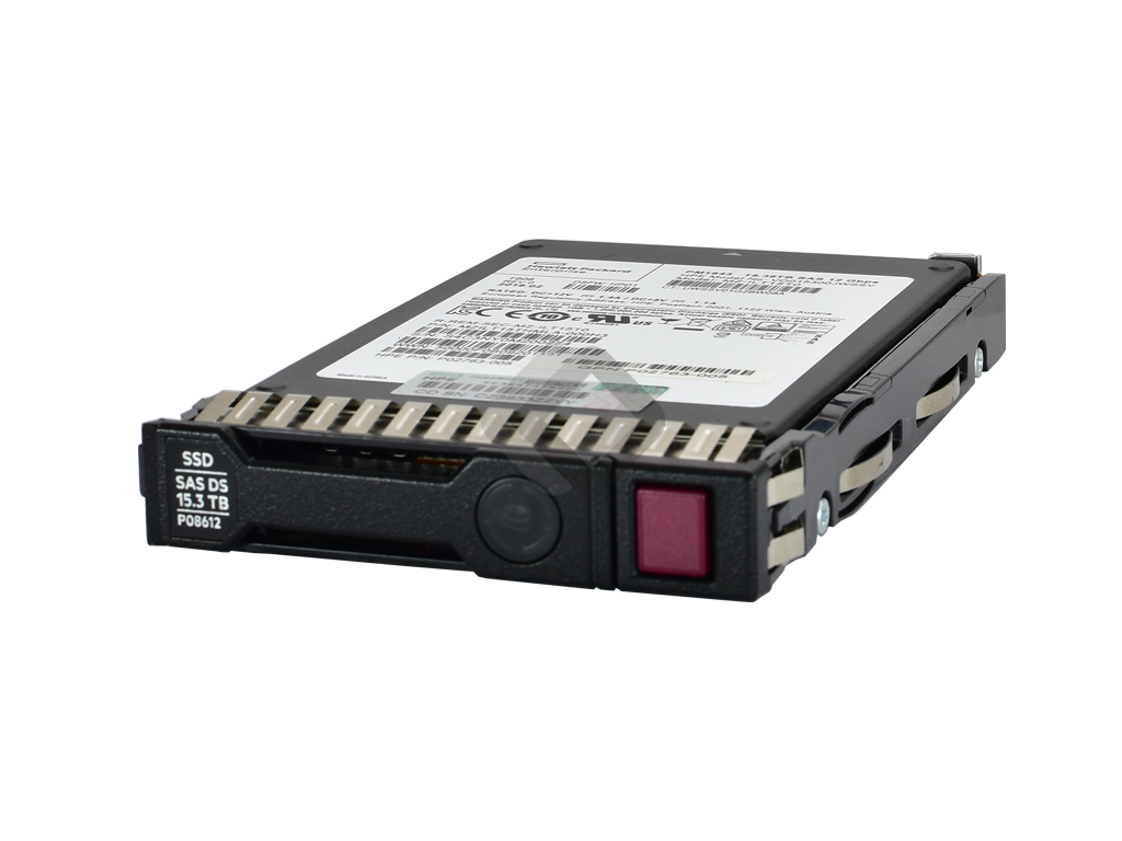 HPE SSD 15.36TB 12G SAS 2.5 RI SC, P06592-B21, P08612-001