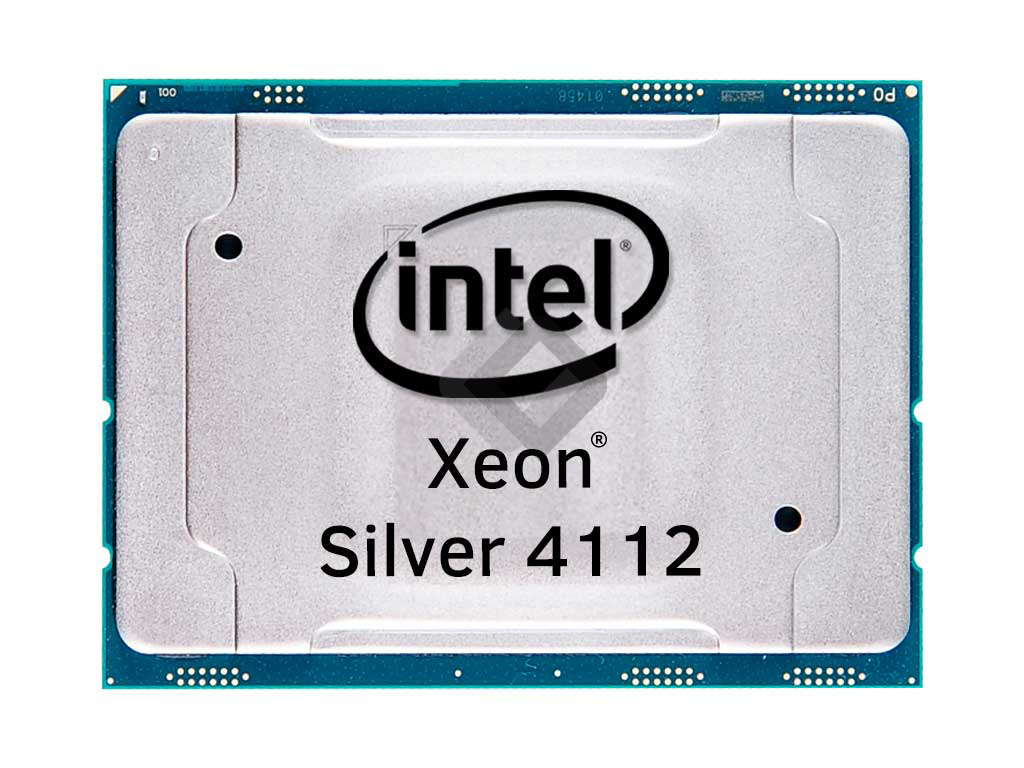 INTEL CPU Xeon Silver 4112  4-Core 2.6GHz-8.25MB, SR3GN