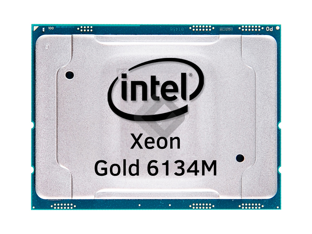 INTEL CPU Xeon Gold 6134M 8-Core 3.20 GHz-24.75MB, SR3AS