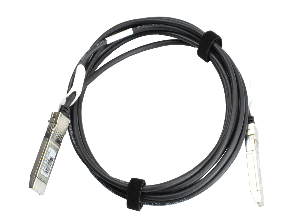 HPE DAC 10GbE SFP+ to SFP+ 3m Direct Attach Copper Cable, 487657-001 487655-B21