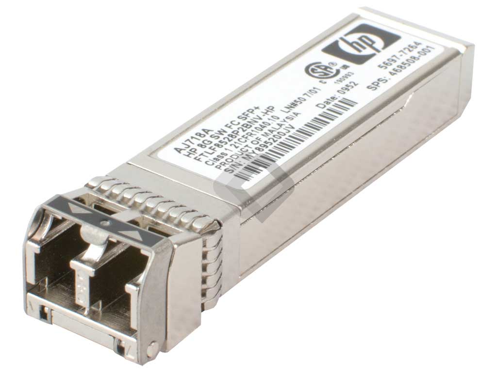 HPE GBIC 8Gb Short Wave FC SFP+ Module, AJ718A