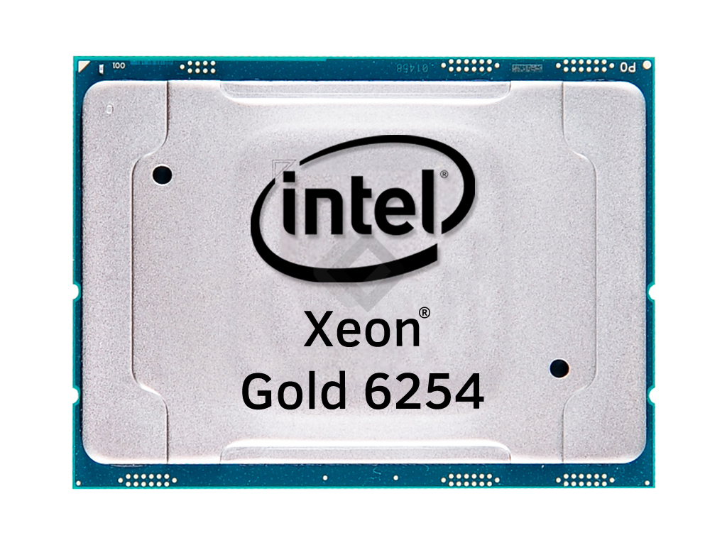 INTEL CPU Xeon Gold 6254 18-Core 3.1 GHz-24.75MB, SRF92