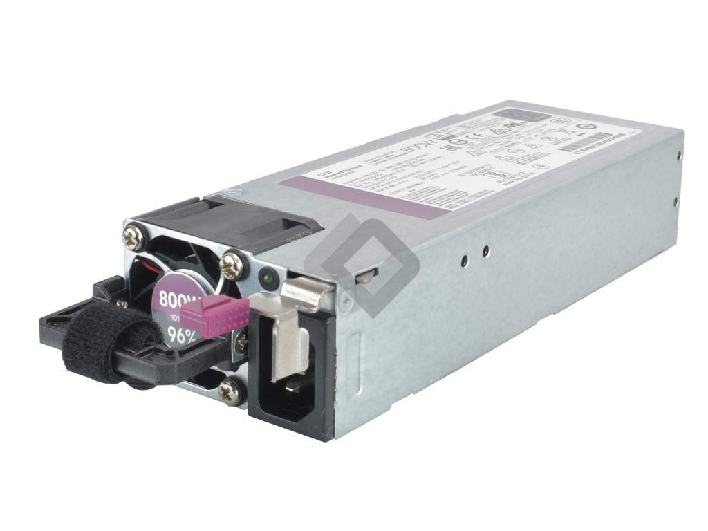 HPE PSU 800W DL360/DL380/ML350-G10 TITANIUM Low Halogen, 866793-001, 865438-B21