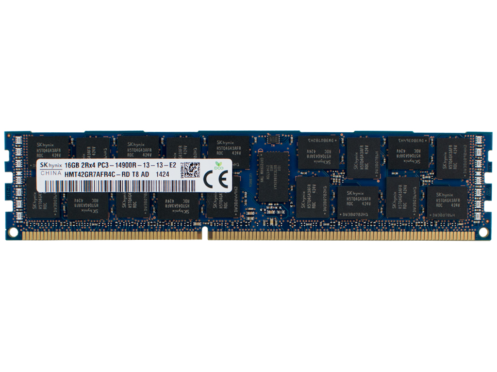 DELL RAM 16GB DDR3 2Rx4 PC3-14900R Dimm ECC REG, 12C23