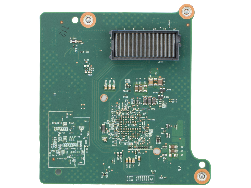 HPE 534M 10GbE Dual Port PCI-E Netzwerkkarte, 700748-B21, 701530-001 von hinten