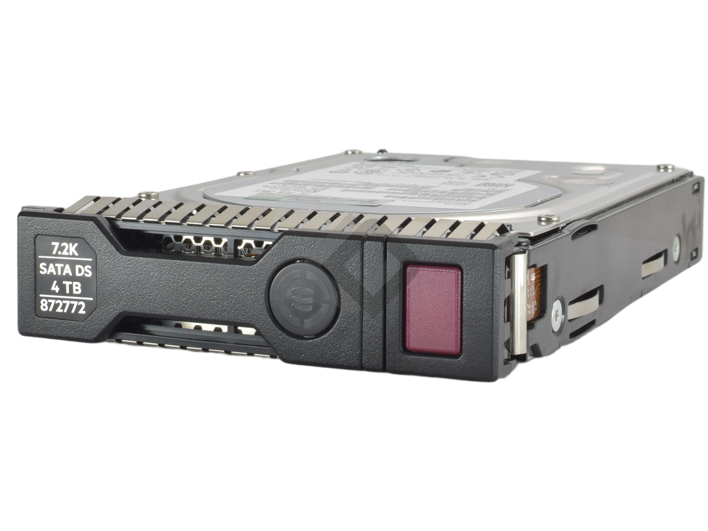 HPE HDD 4TB 6G SATA 7.2K 3.5 MDL DS SC, 872491-B21, 872772-001