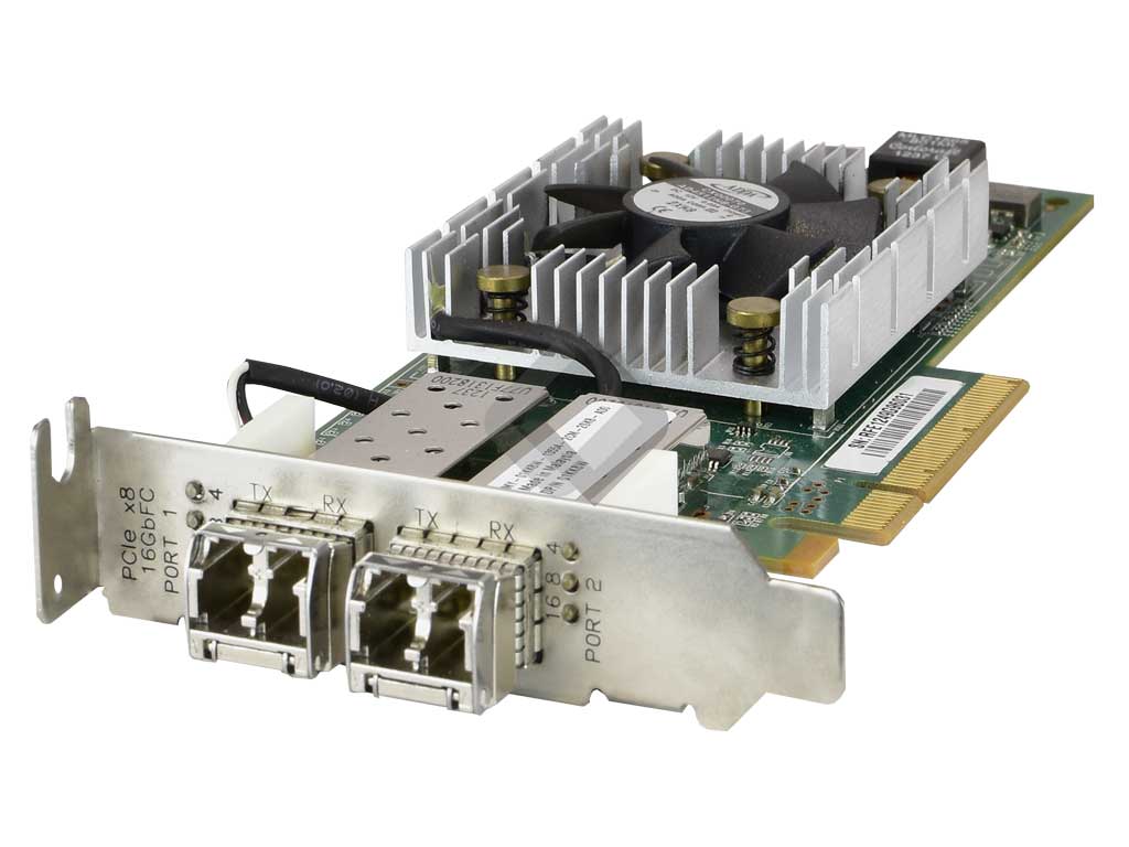 DELL FC-HBA Dual Port 16GB QLE2662L PCI-E LP, 01KK8W