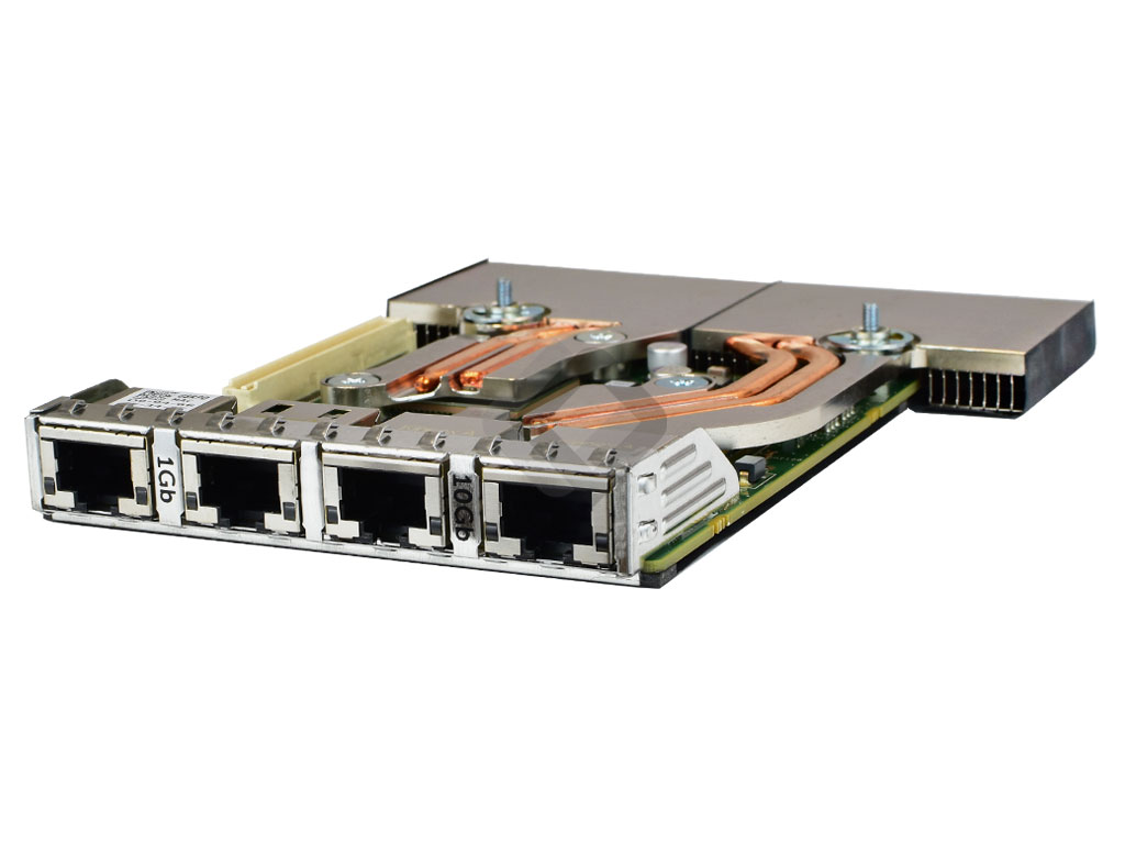 DELL NIC Dual Port 1GbE Dual Port 10GbE Broadcom 57800-T Daughter Card RJ-45 PCI-E, 0G8RPD