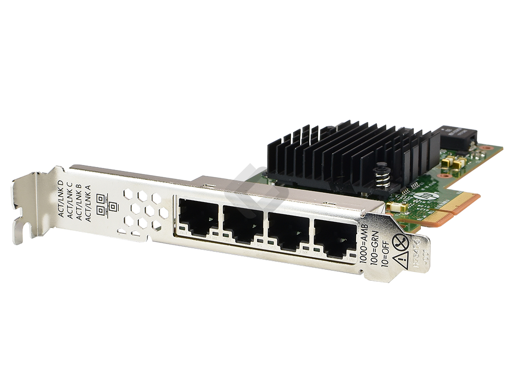 HPE NIC Quad Port 1GbE 366T PCI-E, 811546-B21, 816551-001